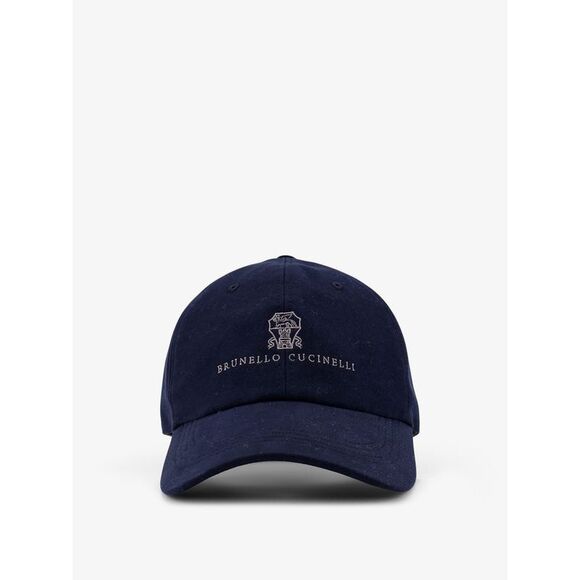 Brunello Cucinelli Men Cotton Baseball Hat